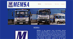 Desktop Screenshot of grupomemsa.com